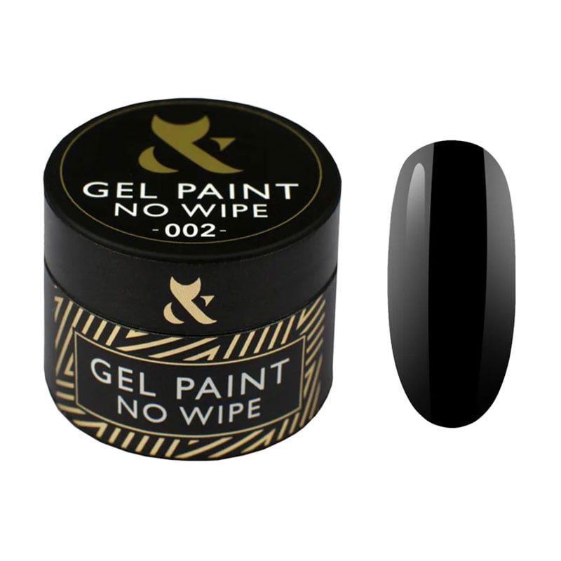 Гель-фарба для нігтів F.O.X Gel Paint No Wipe 002, 5 мл